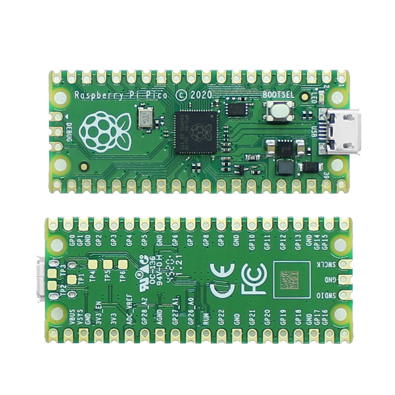 树莓派Raspberry Pi Pico开发板 单片机C++/Python编程入门控制器