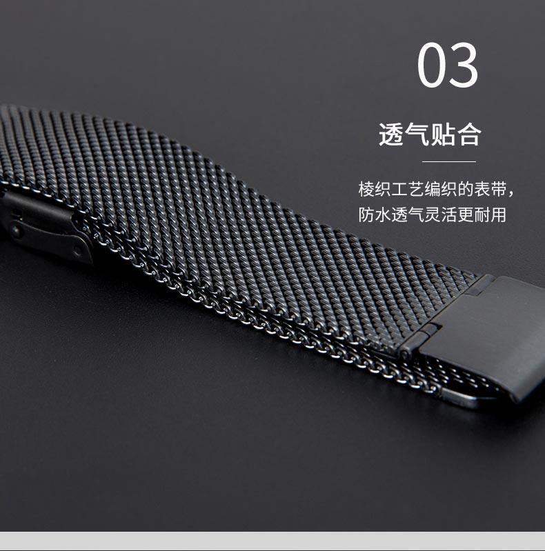 乐佩娜代用dw手表带男女超薄手表链 乐佩娜配件