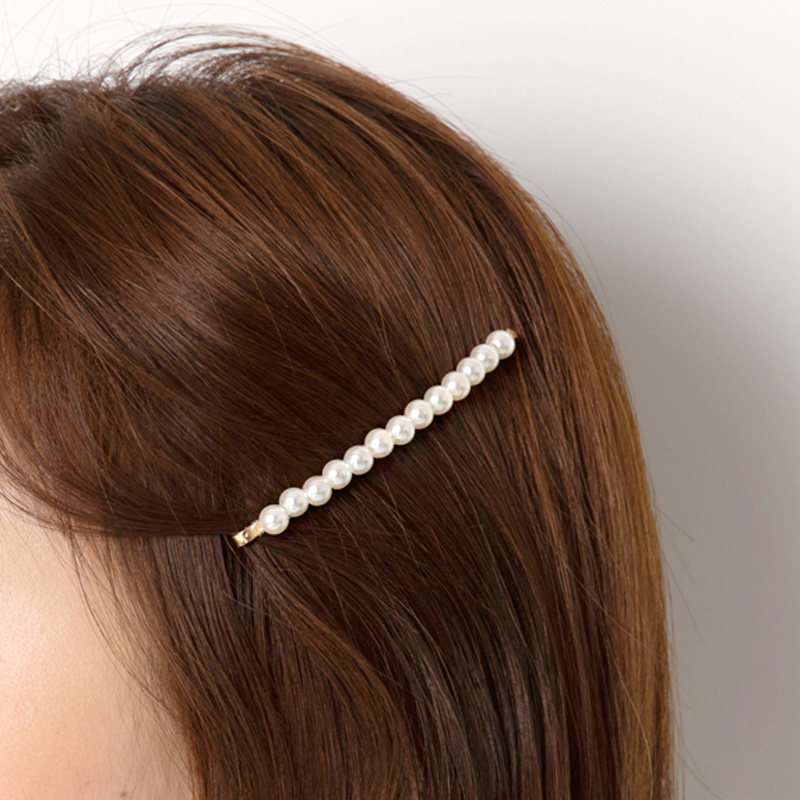 get me bling正品珍珠韩剧一字夹 GetMeBling海外发饰