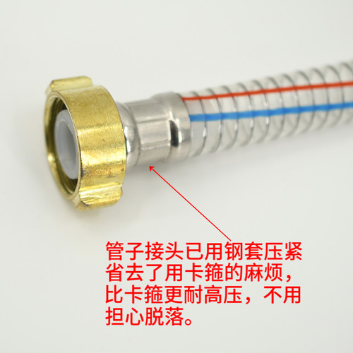 22-26-30-60型三缸柱塞泵6分吸水进水管高压汽油打药机4分回水管 - 图1