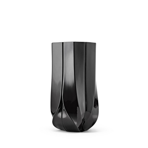 HOWstore ZAHA HADID DESIGN 扎哈哈迪德编织系列骨瓷花瓶设计感 - 图1