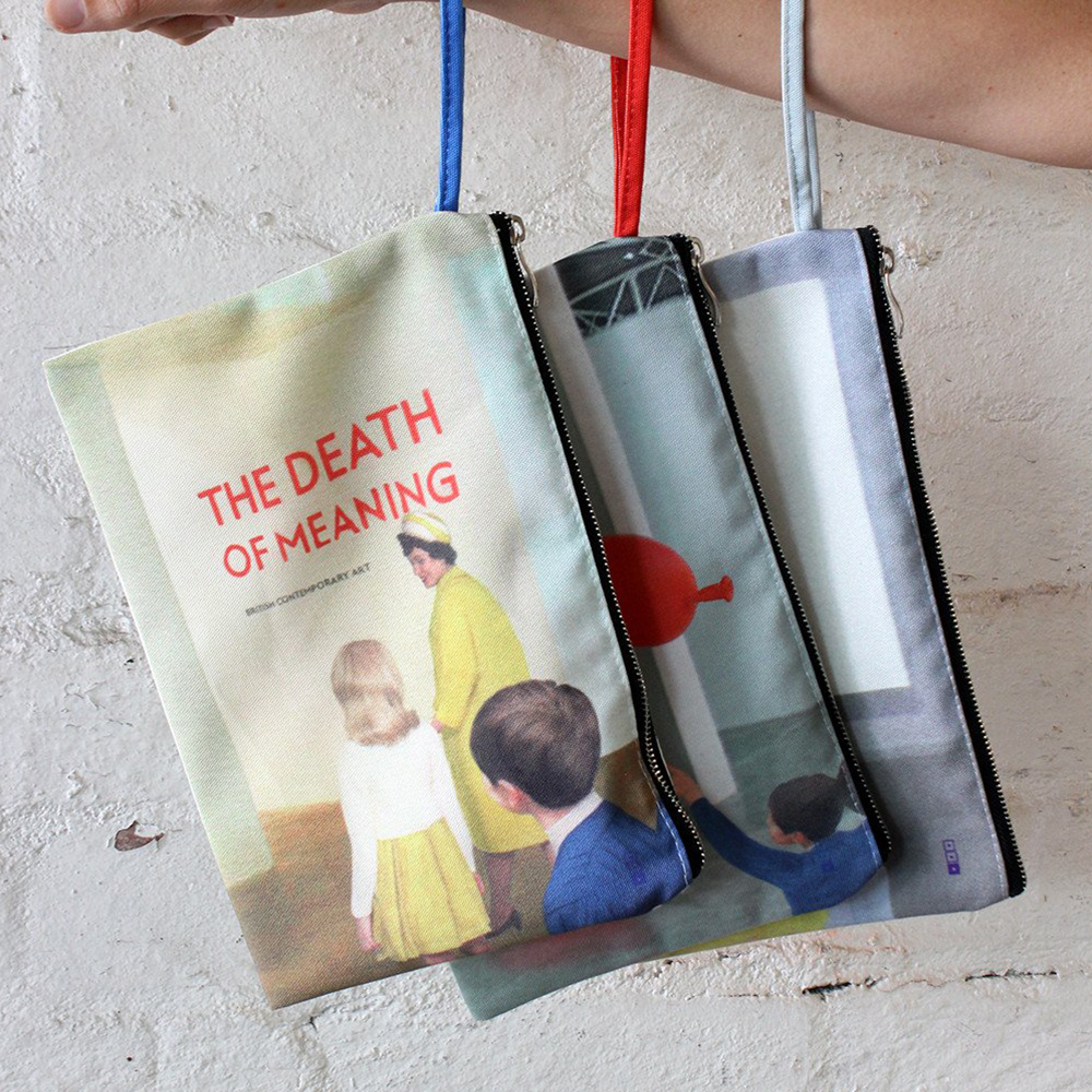 HOWstore Third Drawer Down艺术创意个性手拿包拉链零钱钥匙包 - 图3