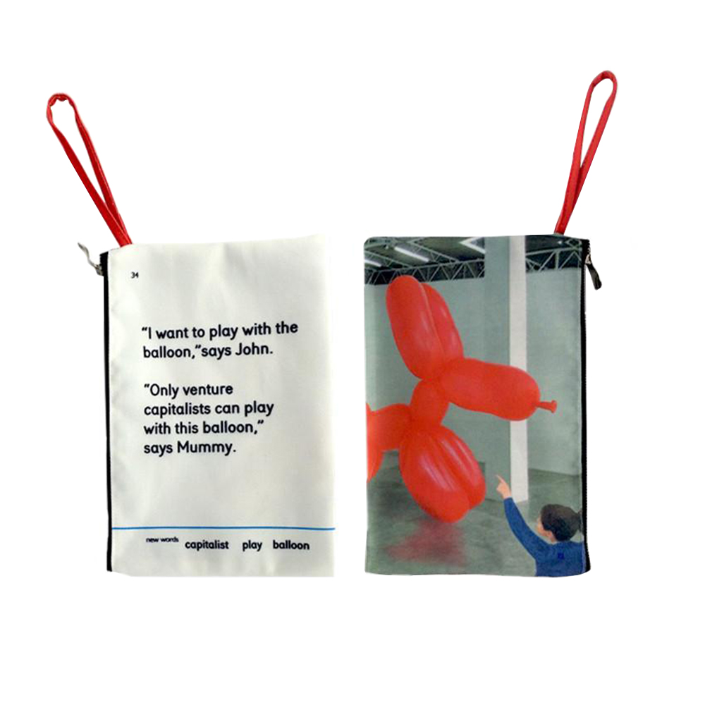 HOWstore Third Drawer Down艺术创意个性手拿包拉链零钱钥匙包 - 图0