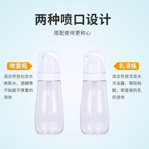 Бутылка для путешествий, портативный комплект, косметический увлажняющий распылитель, пробник