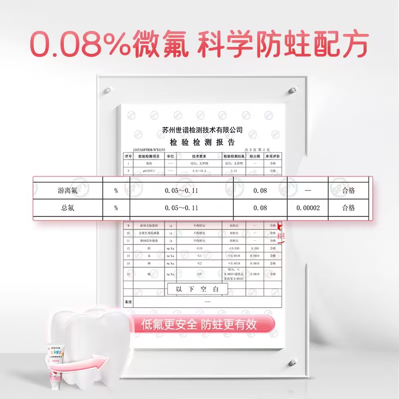 幽螺莎星牙膏50g儿童成人防龋齿防蛀含氟零色素3-6-12岁正品QXC