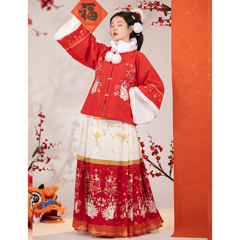 凰呈祥【虎迎新春】原创中国风汉服 凰呈祥汉服