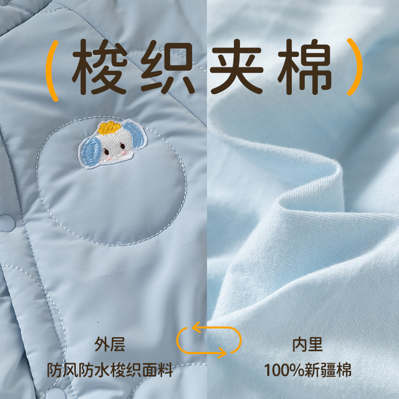 儿童冬季外套夹棉纯棉男女童宝宝超洋气外出套装婴儿百搭冬装衣服,淘宝优惠券,粉丝福利购,淘宝优惠卷