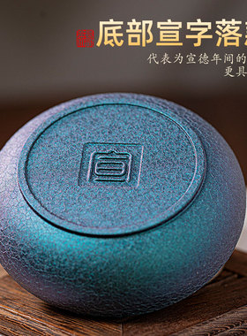 予善纯黄铜香炉香篆香道摆件