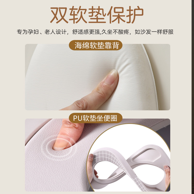 老人可移动便携式孕妇马桶厕所椅 奔麦孕妇马桶/座便器