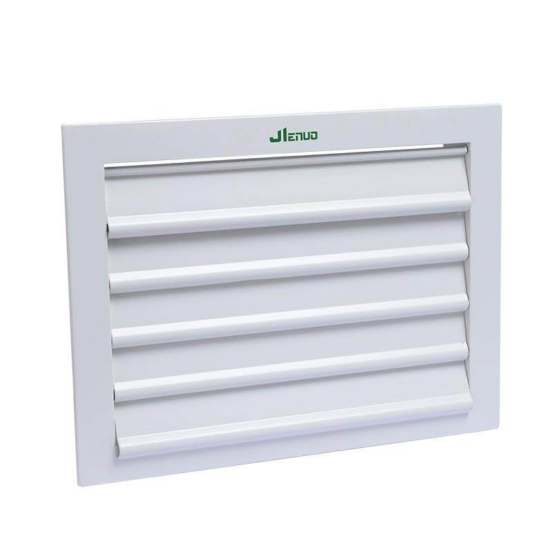 暖通单层内嵌式百叶窗挡板出风口外墙通风加厚铝合金防雨百叶风口,淘宝优惠券,粉丝福利购,淘宝优惠卷