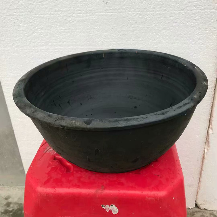 花盆泥盆泥瓦盆土盆会呼吸的花盆老花盆老泥盆鱼盆鱼缸碗莲睡莲盆