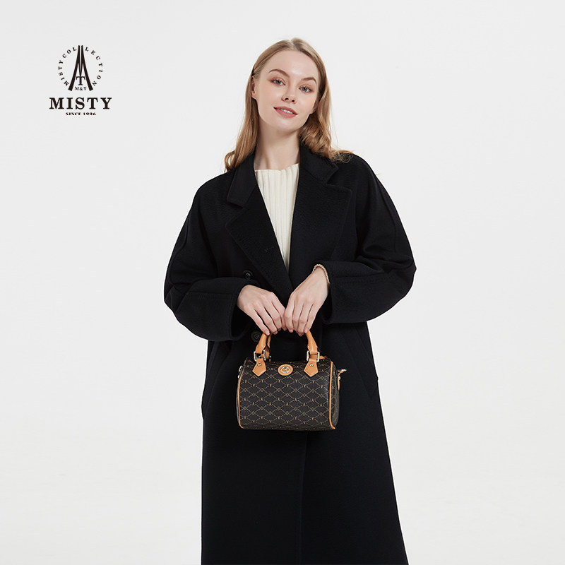 【商场同款】misty 2023妈妈波士顿包 misty女士包袋
