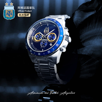 Official merchandise for Argentinas national team -- High end qualified Pampass eagle wrist watch Messi fan business watch