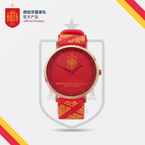 Spanish National Team Official Merchandise -- New Brief About 100 Hitch Silicone Wrist Watch Fashion Waterproof Watch Football Fans