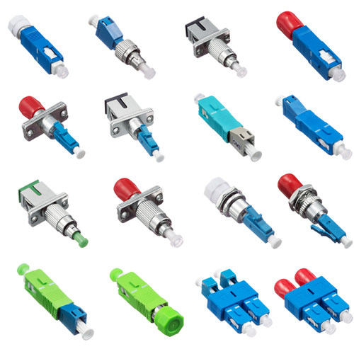 光纤公母转接器特殊FC公转LC母公母转接器圆头转小方头光纤适配器耦合器法兰盘公母头红光笔光功率计转接头 - 图0
