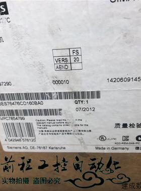 议价6ES76476CD160BA0 6ES7647-6CD16-0BA0 IPC627C现货 详情询问