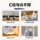 Qiaole Bear Baby Dining Chair ບ່ອນນັ່ງເດັກນ້ອຍໃນບ້ານການຮຽນຮູ້