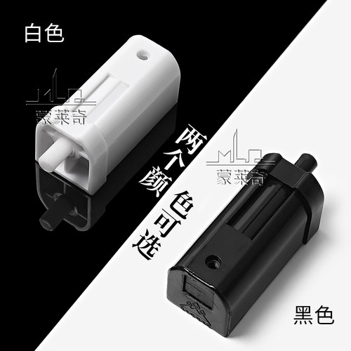 小折叠门配件老款上轨道吊轮铝合金折叠玻璃卫生间移门套装塑料件 - 图3