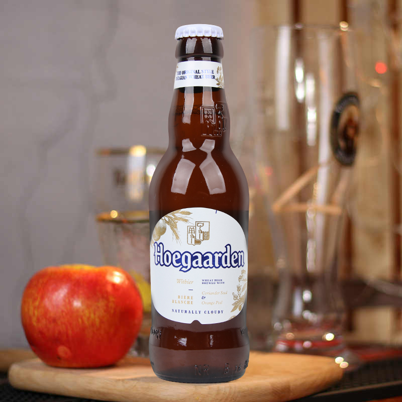整箱 比利时风味Hoegaarden福佳白啤酒精酿国产小麦白啤275ml24瓶