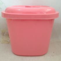 Rice Barrel Plastic Rice Barrel Home Transparent With Lid Intake Storage Rice Box Miscellaneous Grain Noodle Barrel Sealed Moisture-Proof Insect Storage Rice Pail