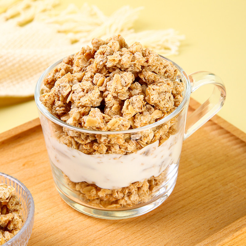 香酥烤燕麦即食干吃代餐纯燕麦片懒人速食免煮无添加营养谷物400g,淘宝优惠券,粉丝福利购,淘宝优惠卷