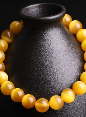 石玥珠宝金虎眼手串男女士款