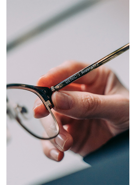 SteppyplusxGenic联名手工眼镜