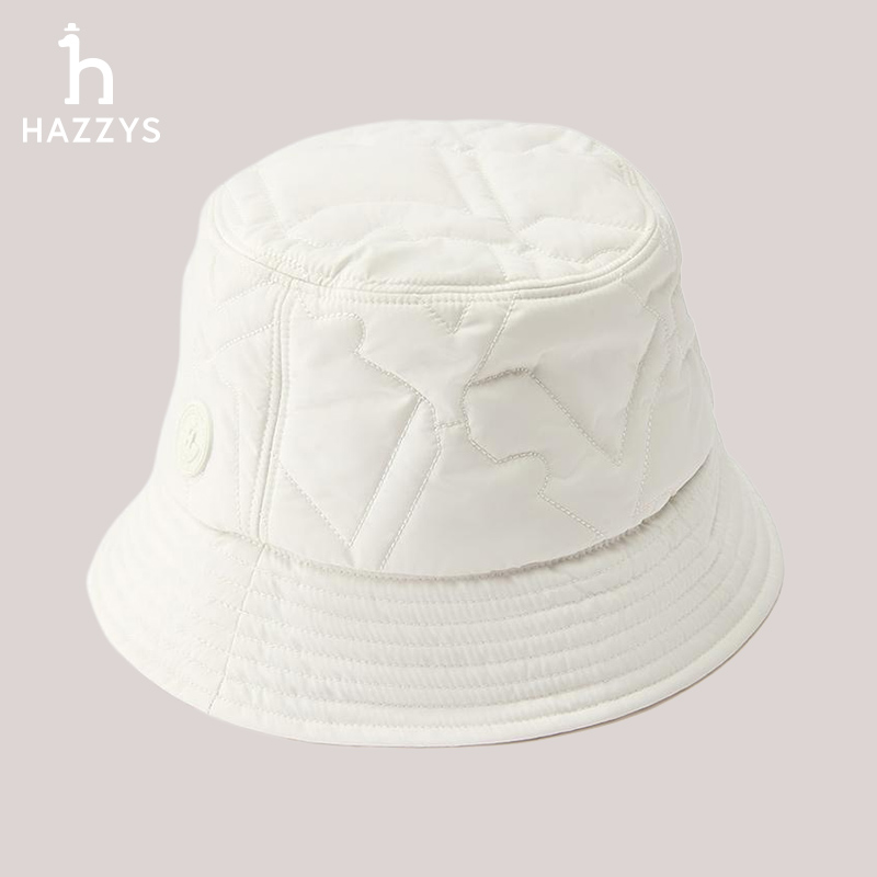 Hazzys哈吉斯HRC同款休闲潮流渔夫帽女士秋季休闲时尚气质帽子 - 图0