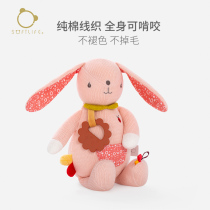 softLife baby appeasement doll can be entrance nibbling baby to sleep and cuddler rabbit paparazzi toy