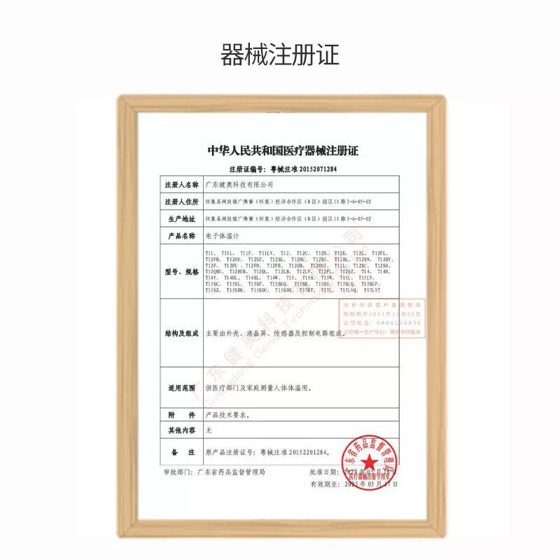 界面医疗无水银家用体温电子体温计 大福医疗器械体温计类