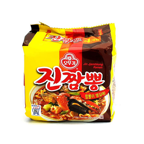 韩国进口不倒翁真海鲜拉面金辣芝士面火热韩式方便面泡面炸酱拌面 - 图3