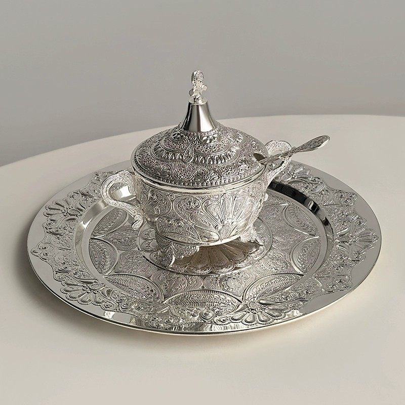 LIVETAI轻奢ins风电镀银盘子高颜值水果甜品收纳盘精致下午茶餐具,淘宝优惠券,粉丝福利购,淘宝优惠卷