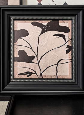 中古风玄关艺术装饰画摆件