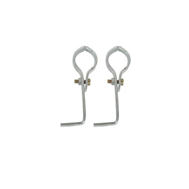 Gas pipeline pipe card 4 minutes and 6 minutes fixed pipe card Pipe clamp right angle clamp M8 expansion screw fixing bracket
