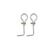 Gas pipeline pipe card 4 minutes and 6 minutes fixed pipe card Pipe clamp right angle clamp M8 expansion screw fixing bracket