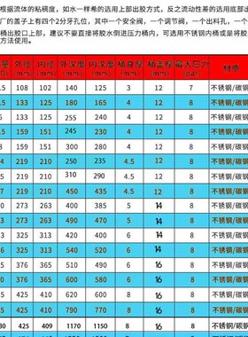 不锈钢压力桶下出胶压力罐灌胶气动点胶压力桶可定做压力容器