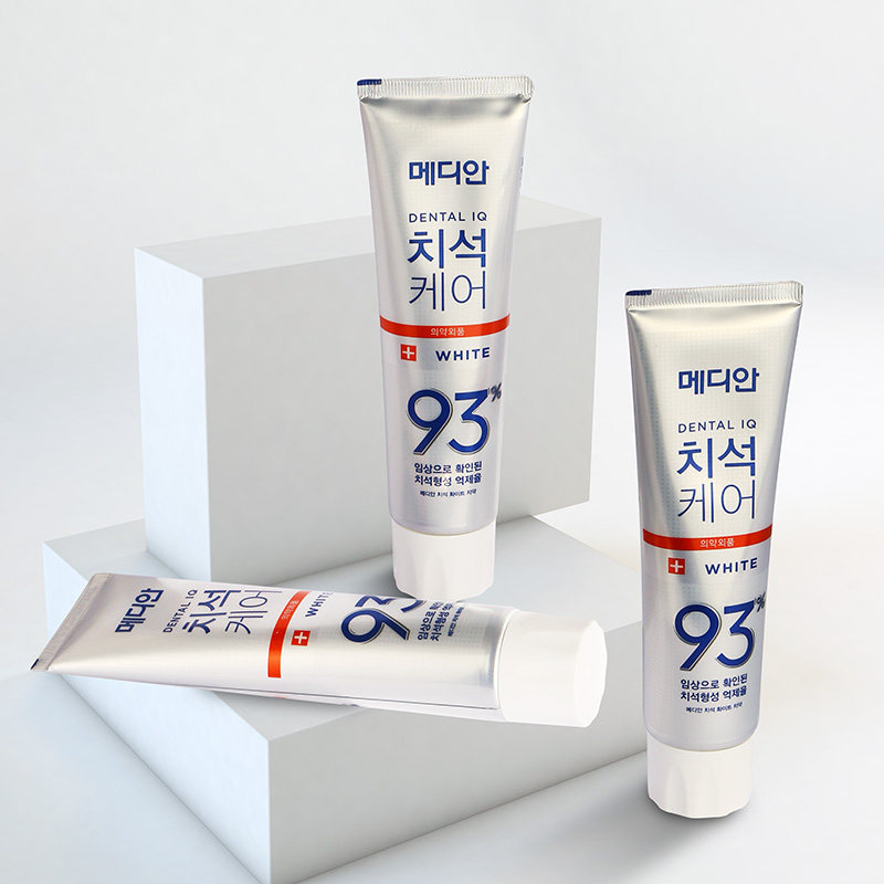 韩国爱茉莉median麦迪安93美白120g WANDAO海外牙膏