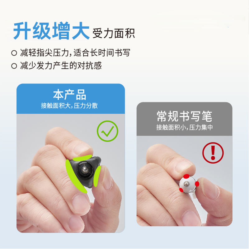 笔方说小鲸鱼减负CS头中性笔高颜值正姿刷题笔小学生专用减压笔软握0.5笔芯黑笔水笔碳素笔签字笔按动中性笔