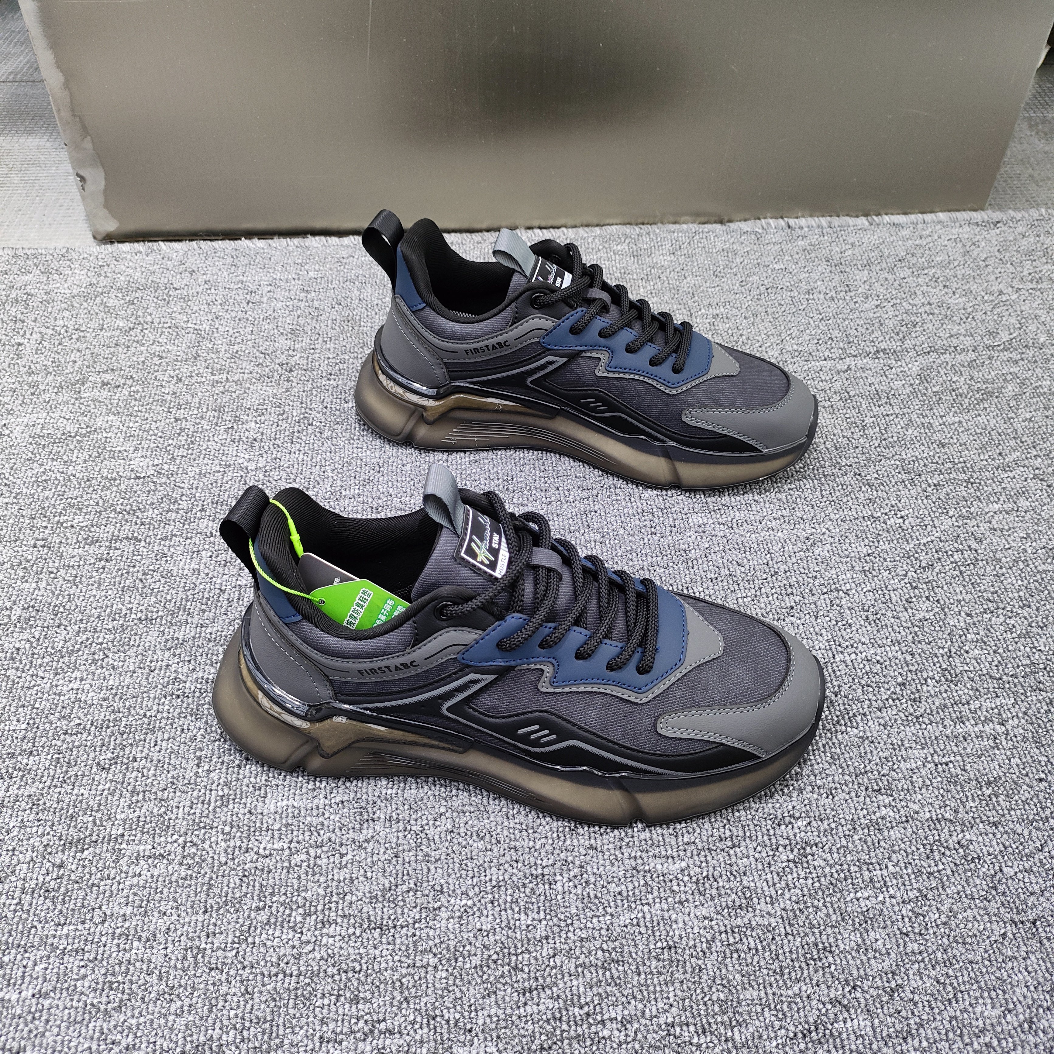 美的循环运动休闲气垫爆米花软底2025秋季新款时尚吸汗百搭男鞋7,淘宝优惠券,粉丝福利购,淘宝优惠卷