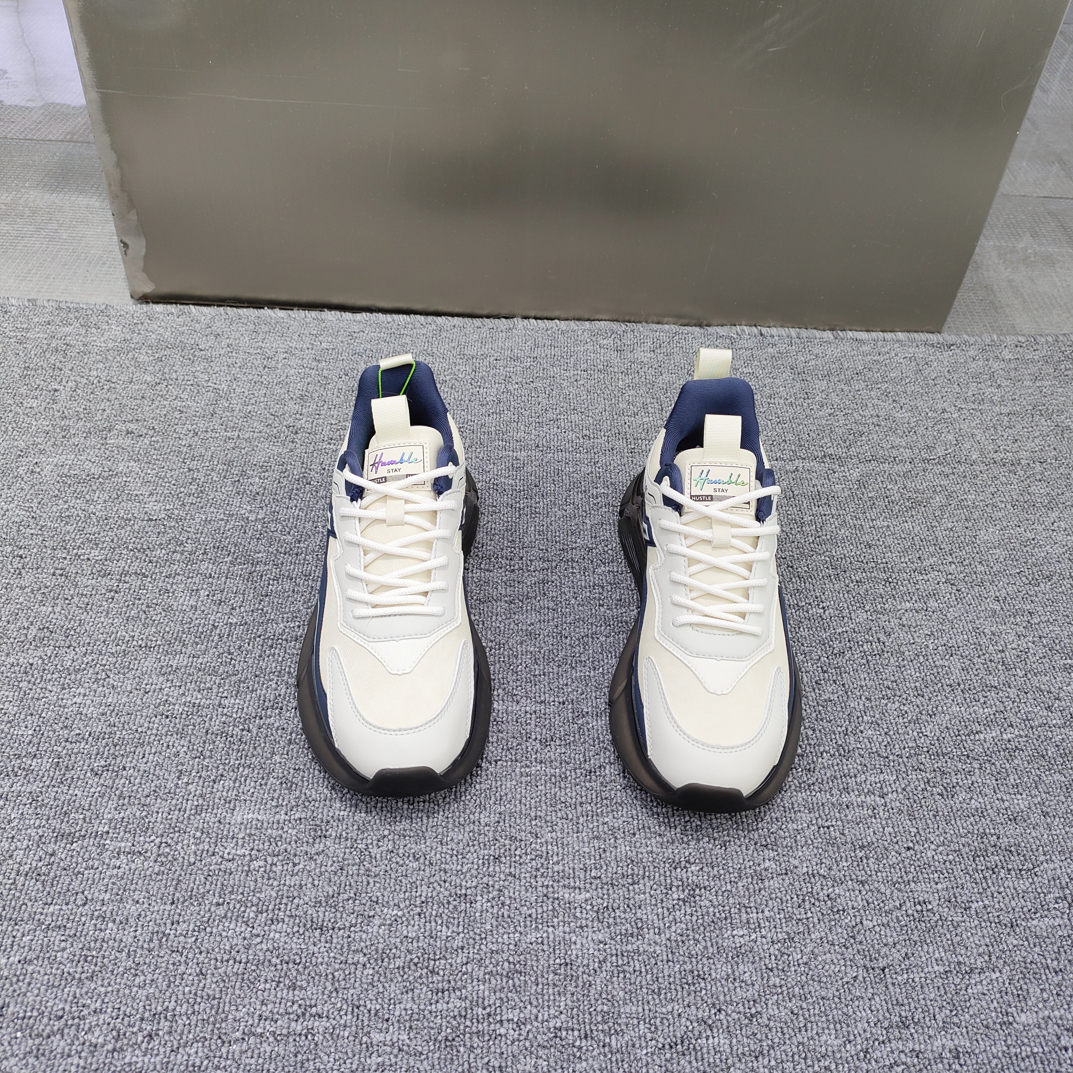 美的循环运动休闲气垫爆米花软底2025秋季新款时尚吸汗百搭男鞋7,淘宝优惠券,粉丝福利购,淘宝优惠卷