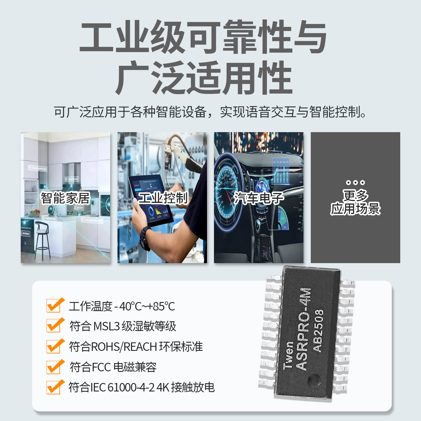 原装ASRPRO智能语音芯片AI芯控4M/2M高性能低功耗32位RSIC微控器,淘宝优惠券,粉丝福利购,淘宝优惠卷