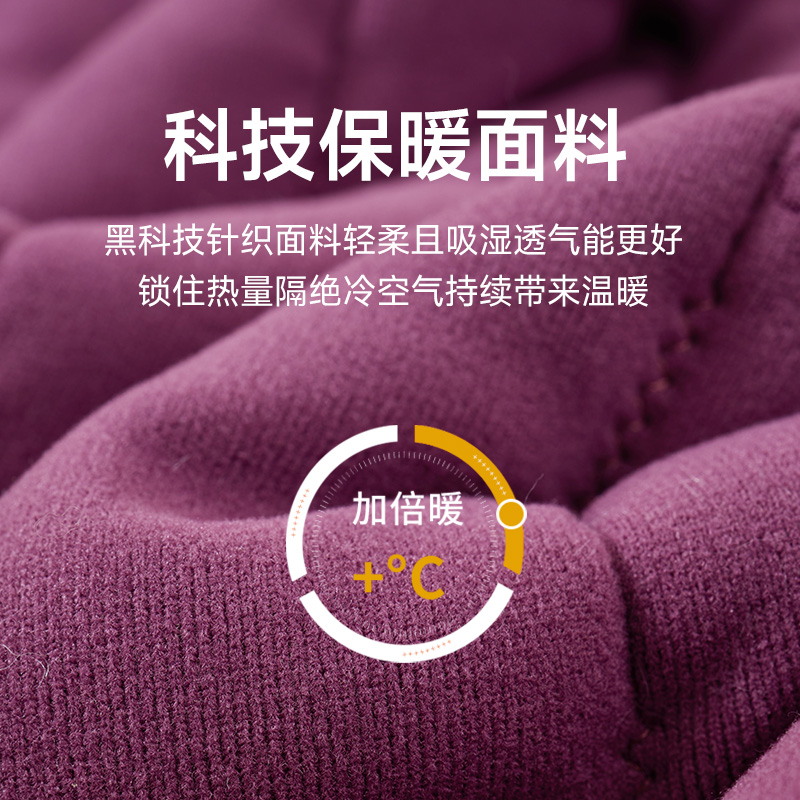 妈妈棉袄中老年棉服内穿加绒加厚保暖开衫羊毛内胆棉衣女棉裤冬季
