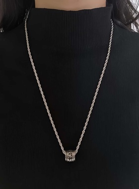 招财转运六字真言转运珠吊坠项链