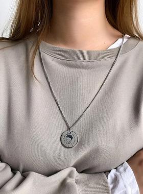 dukato新品小王子钛钢潮女王项链