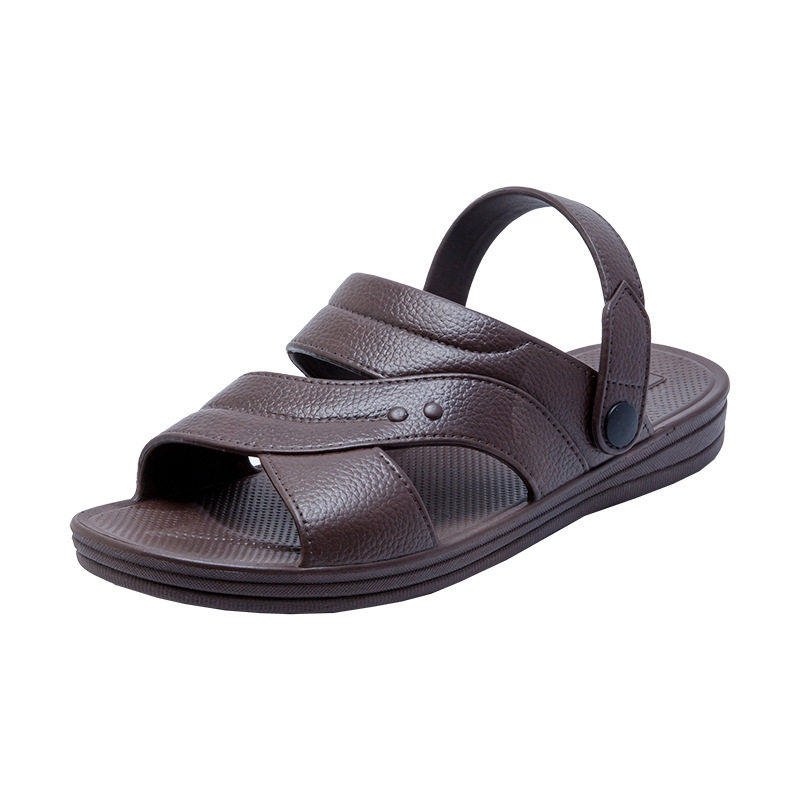 凉鞋男士2025夏季新款休闲户外穿开车防滑耐磨中老年爸爸两用拖鞋,淘宝优惠券,粉丝福利购,淘宝优惠卷