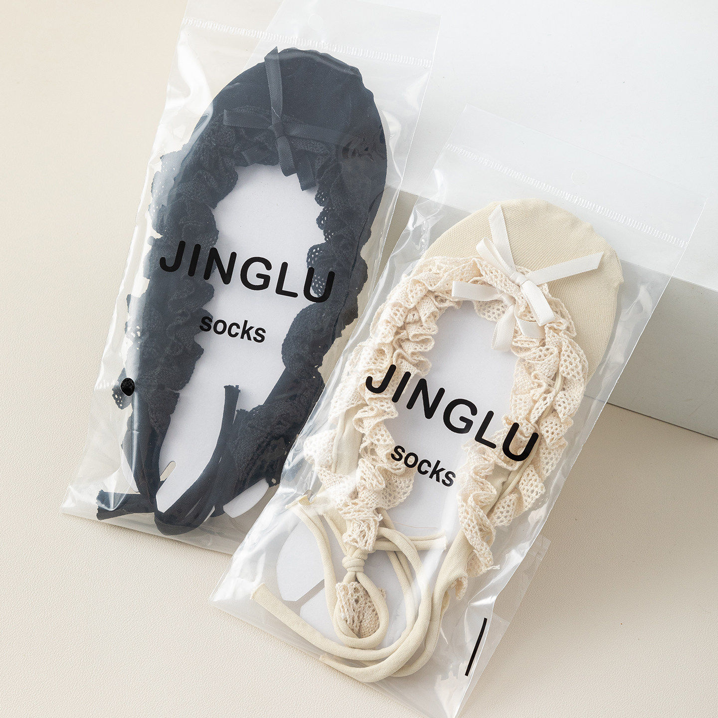 日系浅口蝴蝶结花边船袜女夏季薄款芭蕾舞风隐形袜蕾丝绑带短袜子,淘宝优惠券,粉丝福利购,淘宝优惠卷