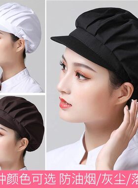 厨师帽女餐饮专用房子防油