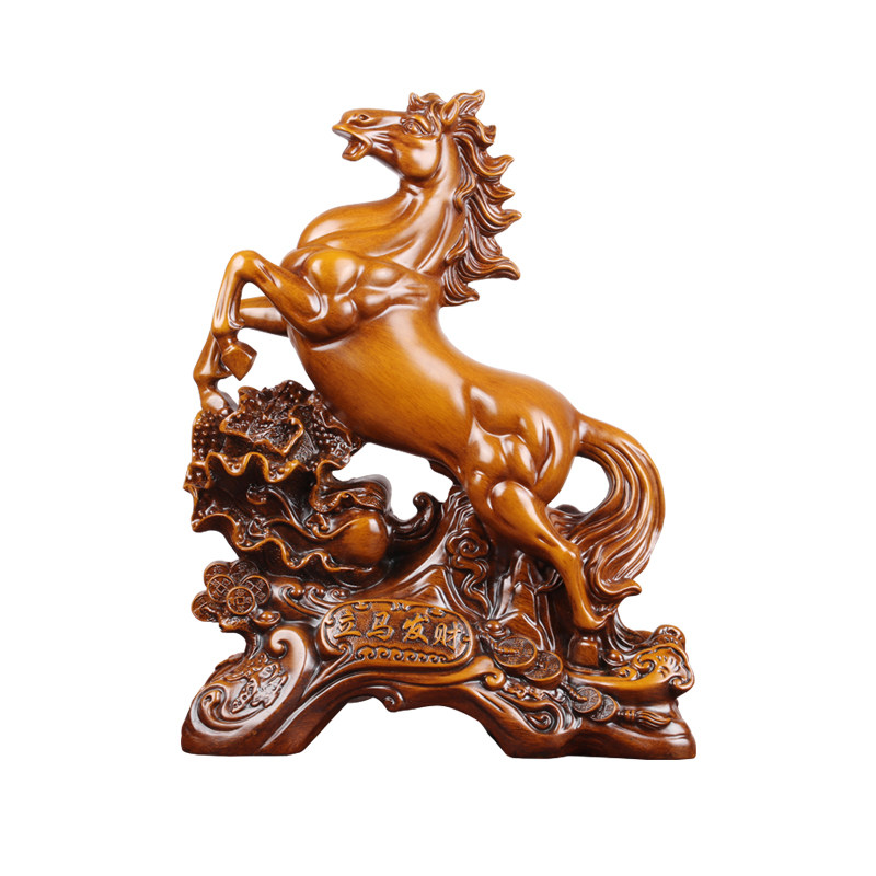 立马发财马摆件客厅酒柜电视柜八骏雄风装饰品办公室桌面开业礼品,淘宝优惠券,粉丝福利购,淘宝优惠卷