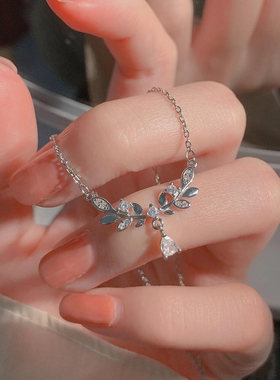 小王子联名款纯银麦穗项链女