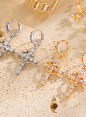 跨境轻奢镶钻皇冠项链复古小众